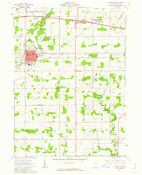Download a high-resolution, GPS-compatible USGS topo map for Montpelier, OH (1963 edition)