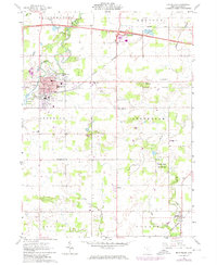 Download a high-resolution, GPS-compatible USGS topo map for Montpelier, OH (1973 edition)