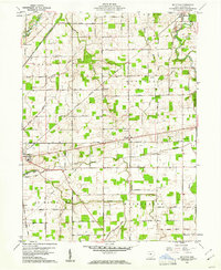 Download a high-resolution, GPS-compatible USGS topo map for Moulton, OH (1961 edition)