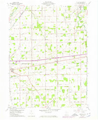 Download a high-resolution, GPS-compatible USGS topo map for Moulton, OH (1974 edition)