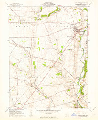 Download a high-resolution, GPS-compatible USGS topo map for Mount Sterling, OH (1963 edition)