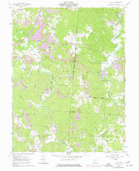 Download a high-resolution, GPS-compatible USGS topo map for Mulga, OH (1977 edition)