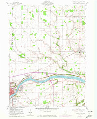 Download a high-resolution, GPS-compatible USGS topo map for Napoleon East, OH (1972 edition)