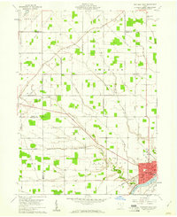 Download a high-resolution, GPS-compatible USGS topo map for Napoleon West, OH (1961 edition)