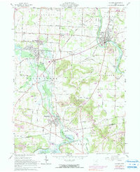 Download a high-resolution, GPS-compatible USGS topo map for Navarre, OH (1990 edition)