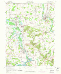 Download a high-resolution, GPS-compatible USGS topo map for Navarre, OH (1972 edition)