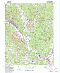 Download a high-resolution, GPS-compatible USGS topo map for Nelsonville, OH (1995 edition)