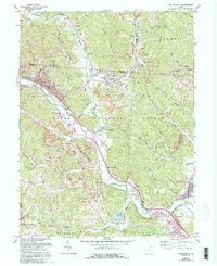 Download a high-resolution, GPS-compatible USGS topo map for Nelsonville, OH (1995 edition)