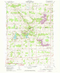 Download a high-resolution, GPS-compatible USGS topo map for Nettle Lake, OH (1973 edition)