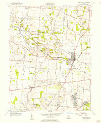 Download a high-resolution, GPS-compatible USGS topo map for New Carlisle, OH (1956 edition)