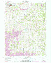 Download a high-resolution, GPS-compatible USGS topo map for New Concord, OH (1991 edition)
