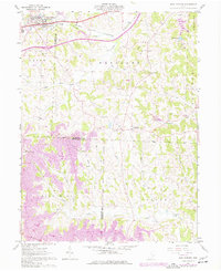 Download a high-resolution, GPS-compatible USGS topo map for New Concord, OH (1977 edition)