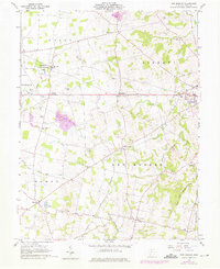 Download a high-resolution, GPS-compatible USGS topo map for New Market, OH (1976 edition)