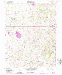 Download a high-resolution, GPS-compatible USGS topo map for New Market, OH (1987 edition)