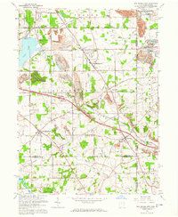 Download a high-resolution, GPS-compatible USGS topo map for New Middletown, OH (1964 edition)