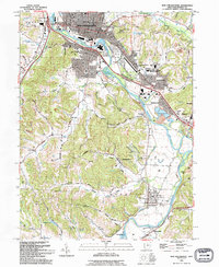 Download a high-resolution, GPS-compatible USGS topo map for New Philadephia, OH (1994 edition)