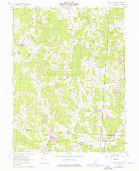 Download a high-resolution, GPS-compatible USGS topo map for New Plymouth, OH (1976 edition)