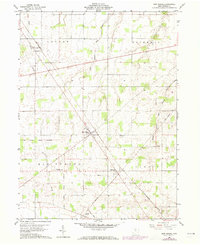 Download a high-resolution, GPS-compatible USGS topo map for New Riegel, OH (1973 edition)
