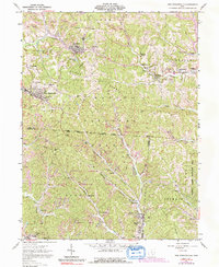Download a high-resolution, GPS-compatible USGS topo map for New Straitsville, OH (1992 edition)