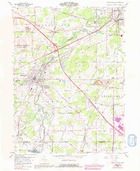 Download a high-resolution, GPS-compatible USGS topo map for Newton Falls, OH (1992 edition)