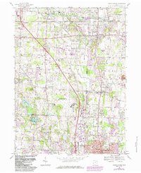 Download a high-resolution, GPS-compatible USGS topo map for North Canton, OH (1984 edition)