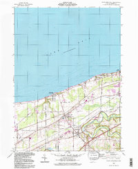 Download a high-resolution, GPS-compatible USGS topo map for North Kingsville, OH (1997 edition)