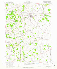 Download a high-resolution, GPS-compatible USGS topo map for North Lewisburg, OH (1962 edition)