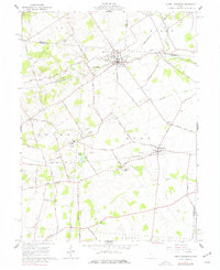 Download a high-resolution, GPS-compatible USGS topo map for North Lewisburg, OH (1977 edition)