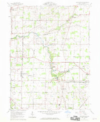 Download a high-resolution, GPS-compatible USGS topo map for North Robinson, OH (1970 edition)