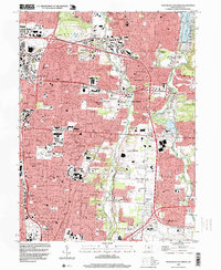 Download a high-resolution, GPS-compatible USGS topo map for Northeast Columbus, OH (1999 edition)