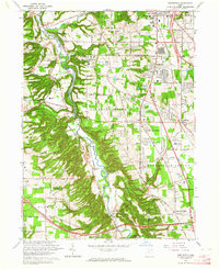 Download a high-resolution, GPS-compatible USGS topo map for Northfield, OH (1964 edition)