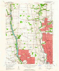 Download a high-resolution, GPS-compatible USGS topo map for Northwest Columbus, OH (1963 edition)