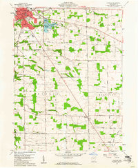 Download a high-resolution, GPS-compatible USGS topo map for Norwalk, OH (1961 edition)