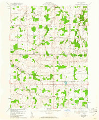 Download a high-resolution, GPS-compatible USGS topo map for Nova, OH (1961 edition)