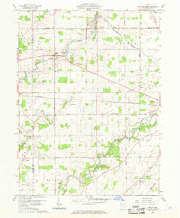 Download a high-resolution, GPS-compatible USGS topo map for Oceola, OH (1969 edition)