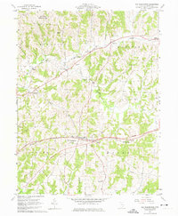 Download a high-resolution, GPS-compatible USGS topo map for Old Washington, OH (1974 edition)