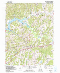 Download a high-resolution, GPS-compatible USGS topo map for Old Washington, OH (1993 edition)