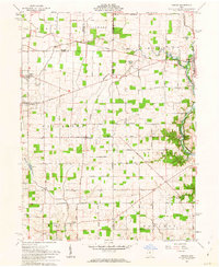 Download a high-resolution, GPS-compatible USGS topo map for Osgood, OH (1963 edition)
