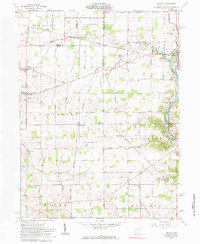 Download a high-resolution, GPS-compatible USGS topo map for Osgood, OH (1983 edition)