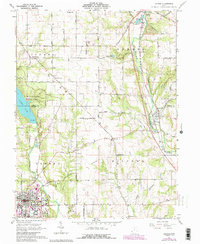 Download a high-resolution, GPS-compatible USGS topo map for Oxford, OH (1988 edition)