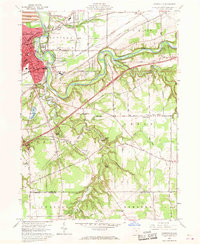 Download a high-resolution, GPS-compatible USGS topo map for Painesville, OH (1968 edition)