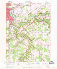 Download a high-resolution, GPS-compatible USGS topo map for Painesville, OH (1971 edition)