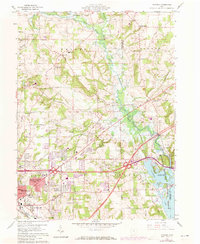 Download a high-resolution, GPS-compatible USGS topo map for Pavonia, OH (1973 edition)