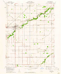 Download a high-resolution, GPS-compatible USGS topo map for Payne, OH (1961 edition)