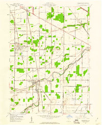 Download a high-resolution, GPS-compatible USGS topo map for Pemberville, OH (1960 edition)