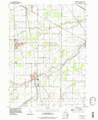 Download a high-resolution, GPS-compatible USGS topo map for Pemberville, OH (1998 edition)