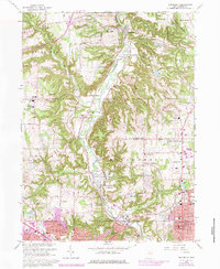 Download a high-resolution, GPS-compatible USGS topo map for Peninsula, OH (1979 edition)