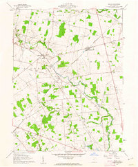 Download a high-resolution, GPS-compatible USGS topo map for Peoria, OH (1962 edition)