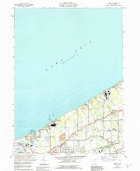 Download a high-resolution, GPS-compatible USGS topo map for Perry, OH (1992 edition)
