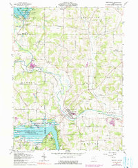 Download a high-resolution, GPS-compatible USGS topo map for Perrysville, OH (1990 edition)